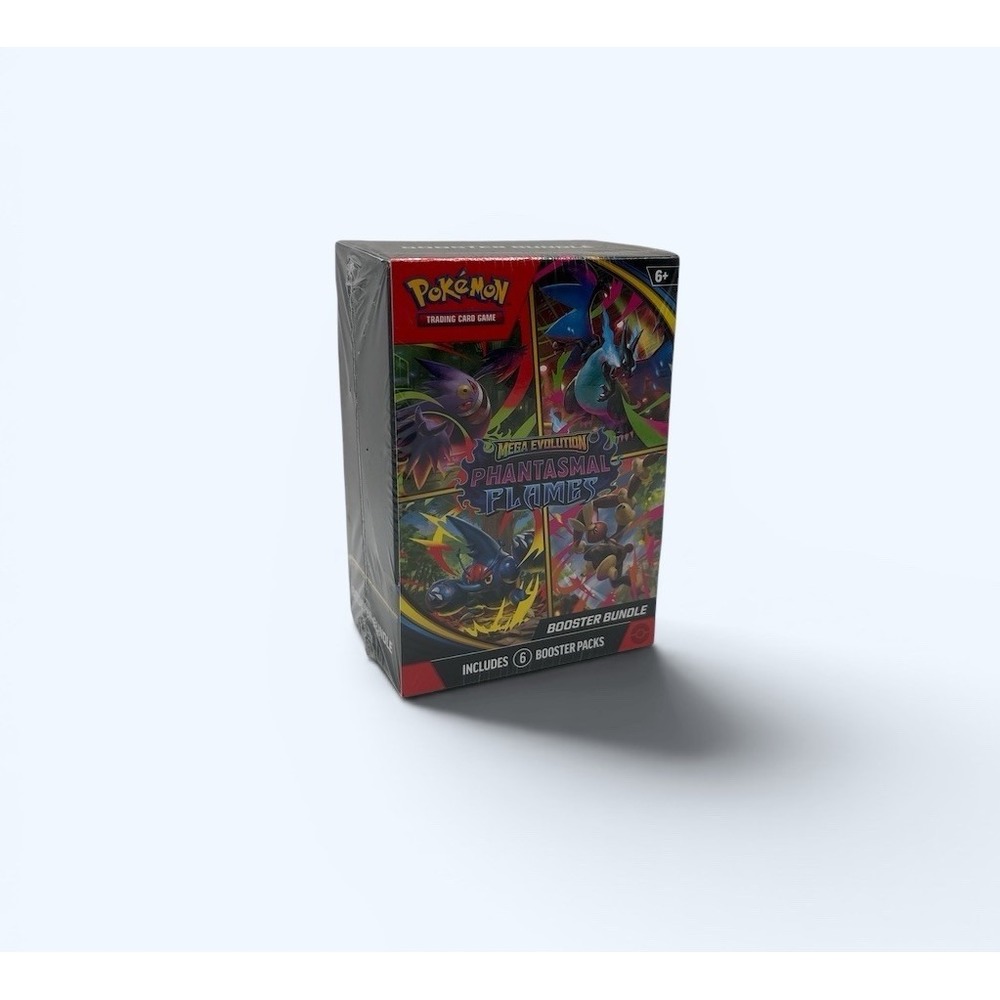 Pokemon TCG Mega Evolution Phantasmal Flames Booster Bundle Sealed - Picture 1 of 3